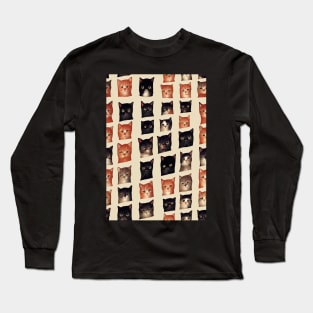 Lots of Cats. Perfect gift for Cats Lovers or for National Cat Day, #26 Long Sleeve T-Shirt